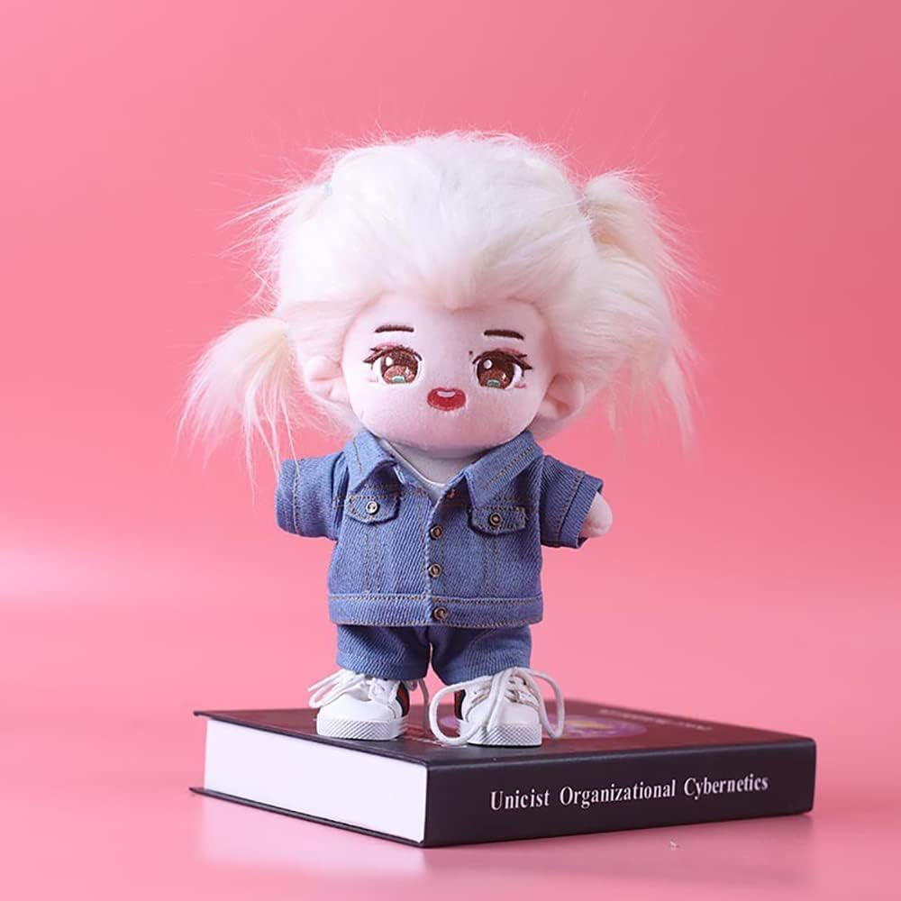 Amazon.co.jp: AXLUCE ぬい服-ぬいぐるみ-服-20cm デニムジャケット